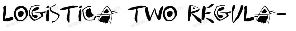 Logistica Two Regula字体转换